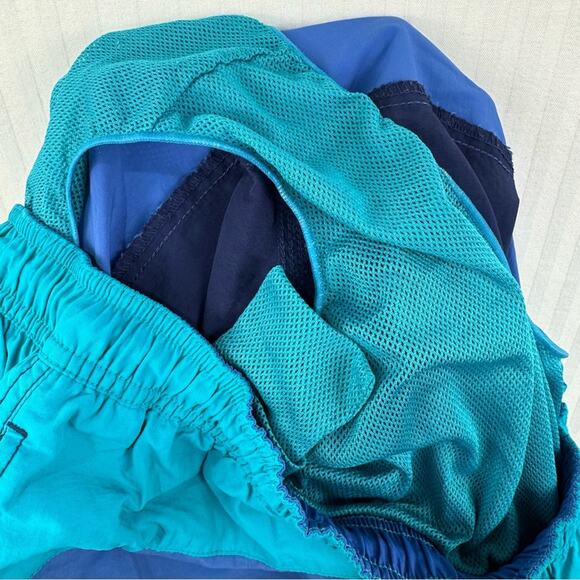 Speedo Swim Trunks Blue Color Block Men’s Size Medium Chubbies Beach Vacation - Picture 5 of 5